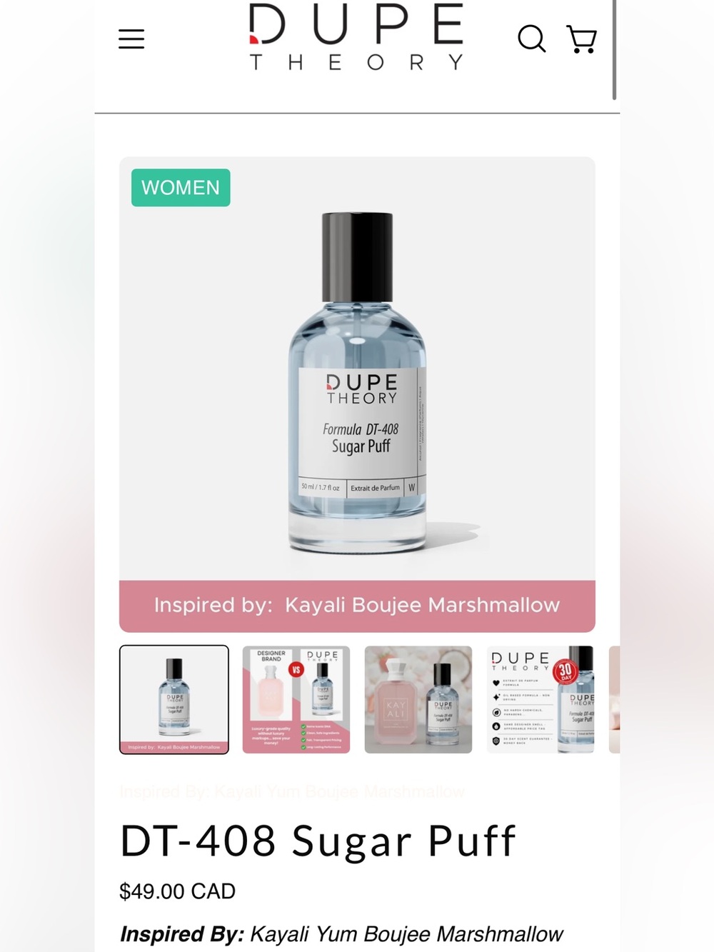 Dupe Theory -Sugar Puff
